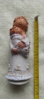 Small handmade statue of St. Catherine of Antalfin: mother with her child