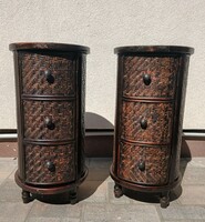 Rattan chest of drawers with 3 drawers. Negotiable.