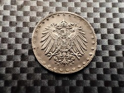 Germany 10 pfennig, 1917 iron magnetic mint mark d - Munich
