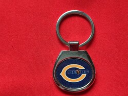 Chicago bears / nfl metal key ring