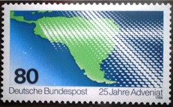 N1301 / Németország 1986 A latin-amerikai egyházi segély bélyeg postatiszta