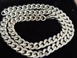 Brutal silver men's necklace