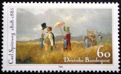 N1258 / Németország 1985 Carl Spitzweg bélyeg postatiszta
