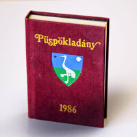 Püspökladány 1986 - Miniatűr könyv