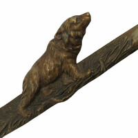 Viennese bronze paperweight-bear-m00787