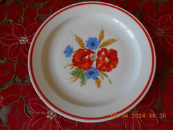 Zsolnay poppy pattern cake plate