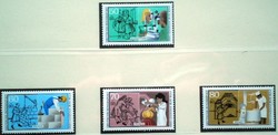 N1274-7 / Németország 1986 Ifjúságért bélyegsor postatiszta