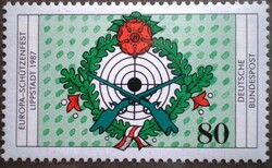 N1330 / Németország 1987 Európai Puskásklub Fesztivál bélyeg postatiszta