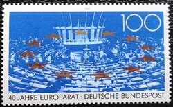 N1422 / Németország 1989 40 éves az Európa Tanács bélyeg postatiszta