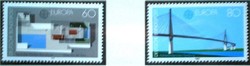 N1321-2 / Németország 1987 Europa : Modern Épületek bélyegsor postatiszta