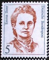 N1405 / Németország 1989 Híres Nők VIII. bélyeg postatiszta