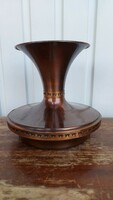 Fémműves iparművész bronz váza