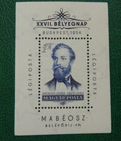 1954. Stamp Day (27.) - Jókai Mór block ** (7000,-)