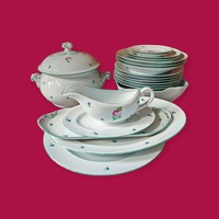 Herend porcelain tableware with tertia marking