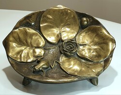 Bronze art nouveau table
