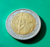 Spanyolország – 2 Euro emlékérme - 2 €  - 2005 – Don Quijote