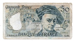 50 Francs 1991 France