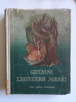 Grimm's most beautiful fairy tales with drawings by Róna Emy - antique, old edition (1960)