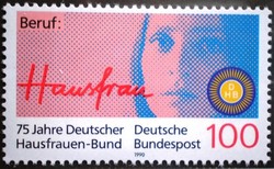 N1460 / Németország 1990 Német Nők Társaság bélyeg postatiszta