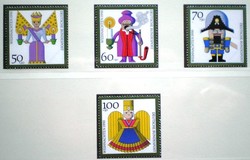 N1484-7 / Németország 1990 Karácsony bélyegsor postatiszta