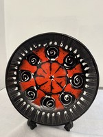 Abstract retro wall plate