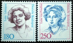 N1427-8 / Németország 1989 Híres Nők IX. bélyeg postatiszta