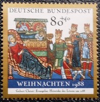 N1396 / Németország 1988 Karácsony bélyeg postatiszta
