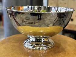 Ruinart champagne - aphrodite champagne cooler ice bowl - made in France by Guy Degrenne