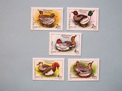 (B) 1988. Row of ducks** - (cat.: 700.-)