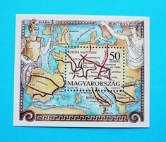 (Z) 1993. European highways block** - (cat.: 1,000.-)