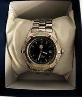 Tag heuer / aquarecer wristwatch - 40 mm - with watch box -