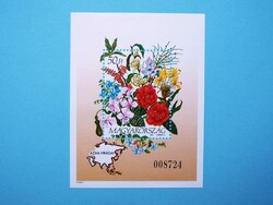 (B) 1993. Flowers of regions iv. Block** - Asia - (cat.: 2,000.-)