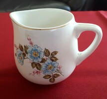 Glazed ceramic cream jug