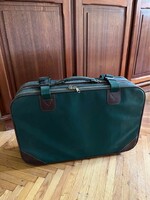 Green retro suitcase 60x40x18cm, vintage suitcase