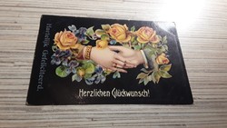 Antique greeting postcard.