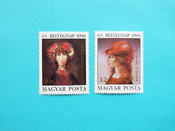 (B) 1990. 63. Stamp day series** - (cat.: 200.-)