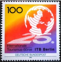 N1495 / 1991 Németország Nemzetközi Turisztikai Konferencia "ITB"bélyeg postatiszta