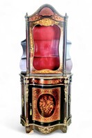 A808 beautiful boulle-style display case