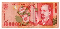 100,000 Lei 1998 Romania
