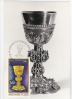 Chalice of Benedict Suky xv. Century masterpieces of Hungarian goldsmithing. - Cm postcard from 1970