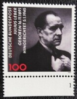 N1574sz / 1991 germany julius leber politician stamp postal clean curved edge