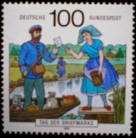 N1570 / 1991 Németország Bélyegnap bélyeg postatiszta
