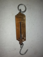 Old copper manual spring scale
