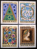 S2640-3 / 1970 Bélyegnap - Mátyás Király Corvináiból bélyegsor postatiszta