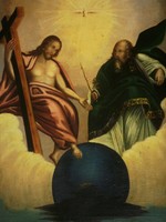 Ismeretlen festő (1850 körül) : Szentháromság