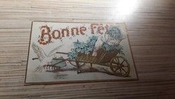 Antique greeting postcard.