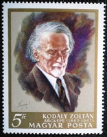 S2442 / 1968 Kodály Zoltán I. bélyeg postatiszta