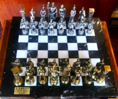 Exkluzív görög sakk készlet 20. sz.