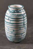 Signed glazed ceramic vase 767