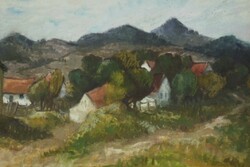 Margit Kapicz (1921-1995): village edge